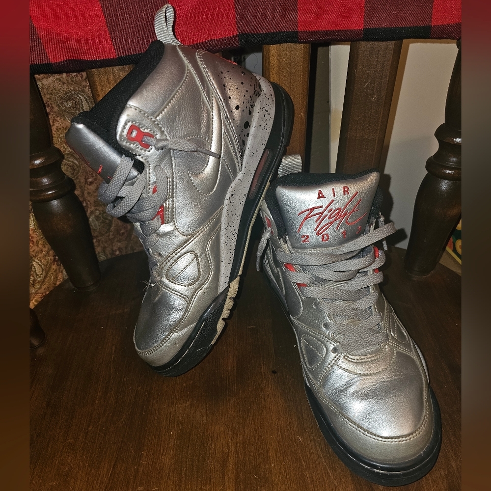 Nike Air Flight 2011 Silver Sneakers